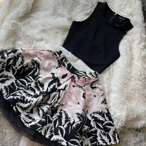 Express skirt and top